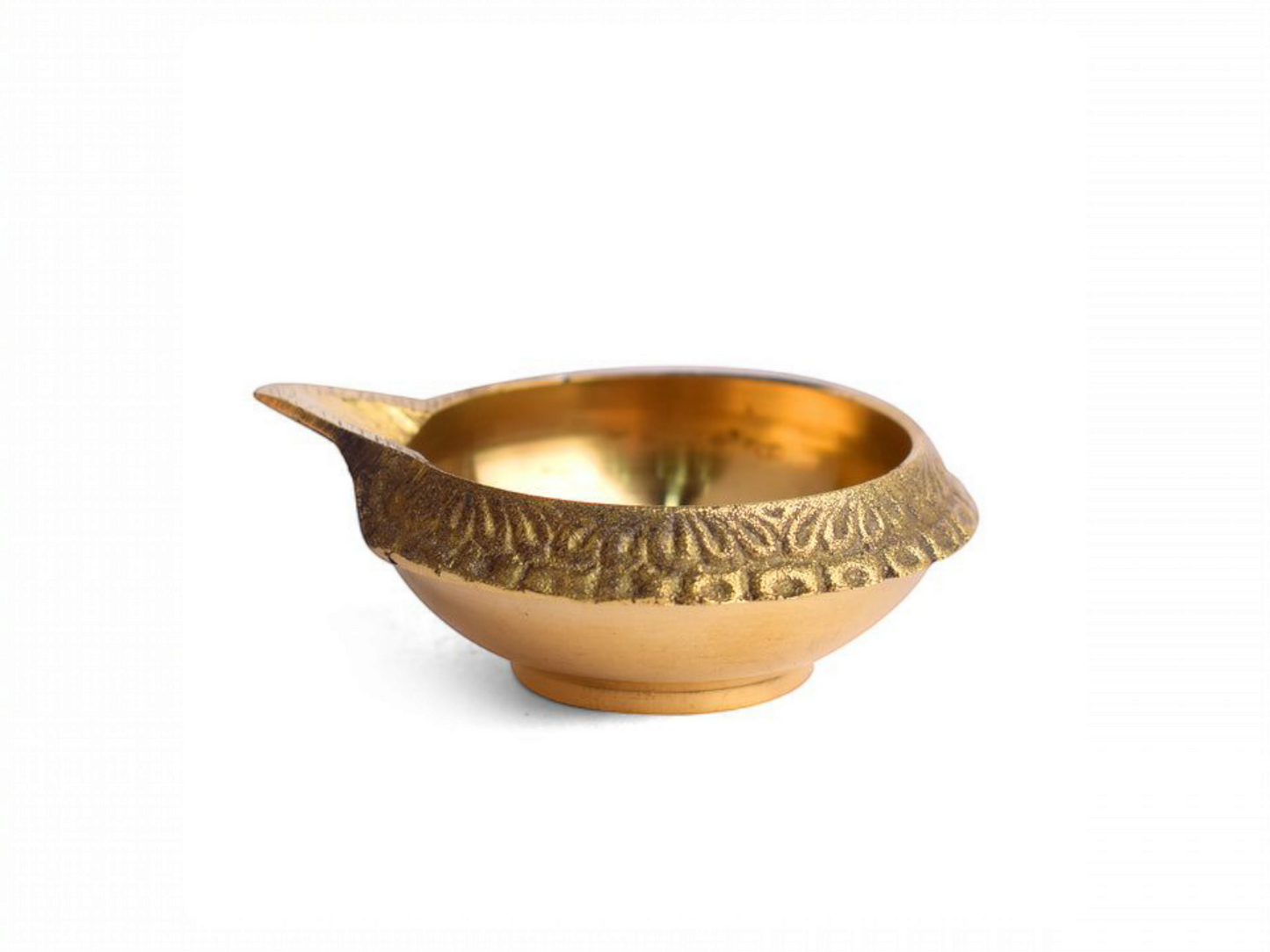 Elegant Brass Pooja Thali – Traditional Decorative Plate for Daily Rituals & Festive Puja
