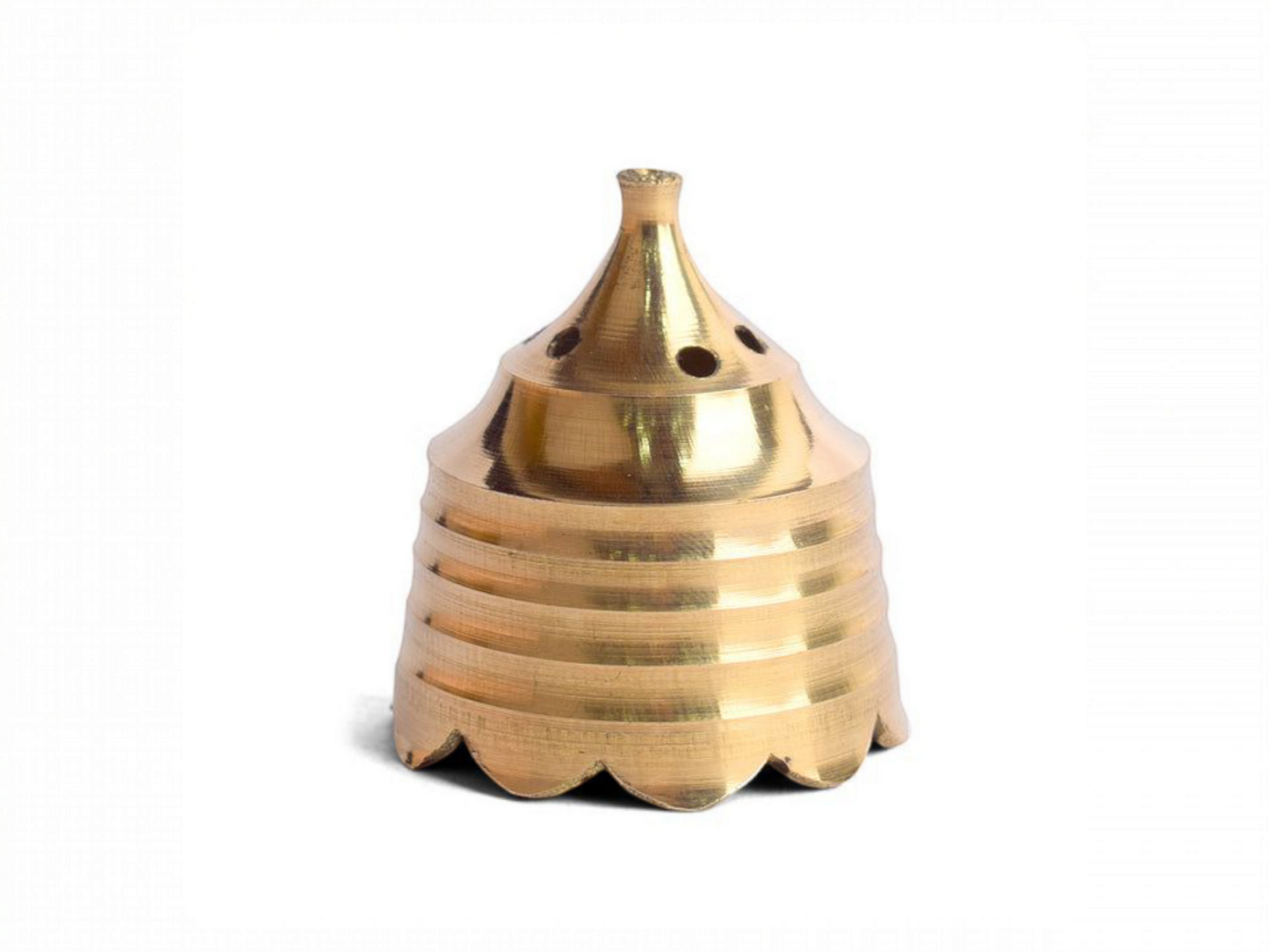 Elegant Brass Pooja Thali – Traditional Decorative Plate for Daily Rituals & Festive Puja