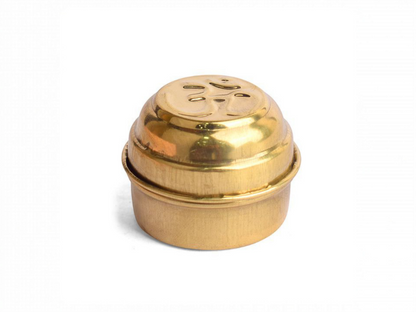 Elegant Brass Pooja Thali – Traditional Decorative Plate for Daily Rituals & Festive Puja
